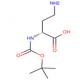 (R)-4-氨基-2-((叔丁氧羰基)氨基)丁酸-CAS:80445-78-9