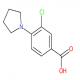 3-氯-4-(1-吡咯烷基)苯甲酸-CAS:585517-09-5