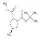 (2R,4S)-1-Boc-4-氨基-2-吡咯烷甲酸甲酯-CAS:254881-77-1
