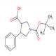 1-(叔丁氧羰基)-4-苯基吡咯烷-3-甲酸-CAS:939757-89-8