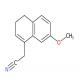 7-甲氧基-3,4-二氢-1-萘基乙腈-CAS:861960-34-1