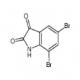 5,7-二溴吲哚啉-2,3-二酮-CAS:6374-91-0