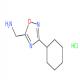 (3-环己基-1,2,4-噁二唑-5-基)甲胺盐酸盐-CAS:1185302-74-2