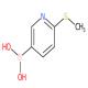 6-(甲硫基)吡啶-3-基硼酸-CAS:321438-86-2
