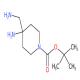 4-氨基-4-(氨基甲基)哌啶-1-羧酸叔丁酯-CAS:871115-32-1