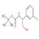 N-叔丁氧羰基-1-(3-氯苯基)-乙醇胺-CAS:926643-26-7