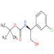 (S)-(1-(3-氯苯基)-2-羟乙基)氨基甲酸叔丁酯-CAS:1379546-46-9