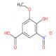 4-羟基-3-甲氧基-5-硝基苯甲酸-CAS:15785-54-3