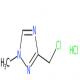 3-(氯甲基)-1-甲基-1H-1,2,4-三唑盐酸盐-CAS:135206-76-7
