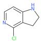 4-氯-2,3-二氢-1H-吡咯并[3,2-c]吡啶-CAS:494767-29-2